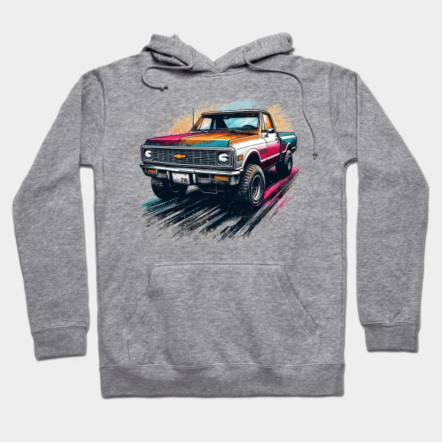 Chevrolet pickup Hoodie by Vehicles-Art